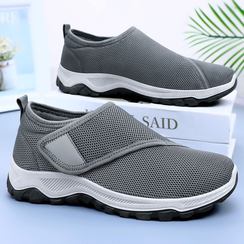 2026 New Summer Men's Mesh Sho - огляд і ціна Men Shoes Velcro