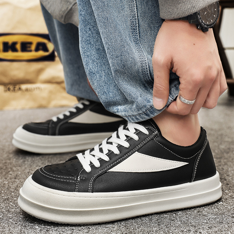 Plain Color Men Low Top Casual - огляд і ціна Men'S Shoes Grip