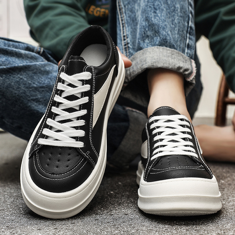 Plain Color Men Low Top Casual - огляд і ціна Men'S Shoes Grip