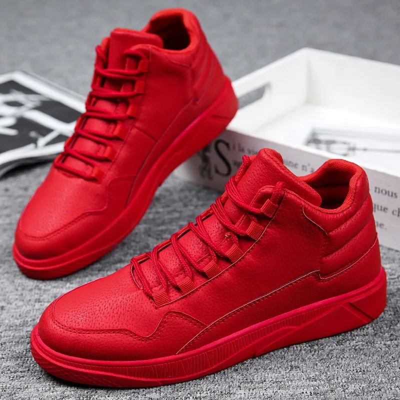 Keep Warm Men's Red High-Top L - огляд і ціна Men'S Shoes Grip