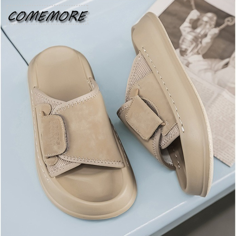 Comemore Men's Thick-Soled Ind - огляд і ціна Men Shoes Velcro