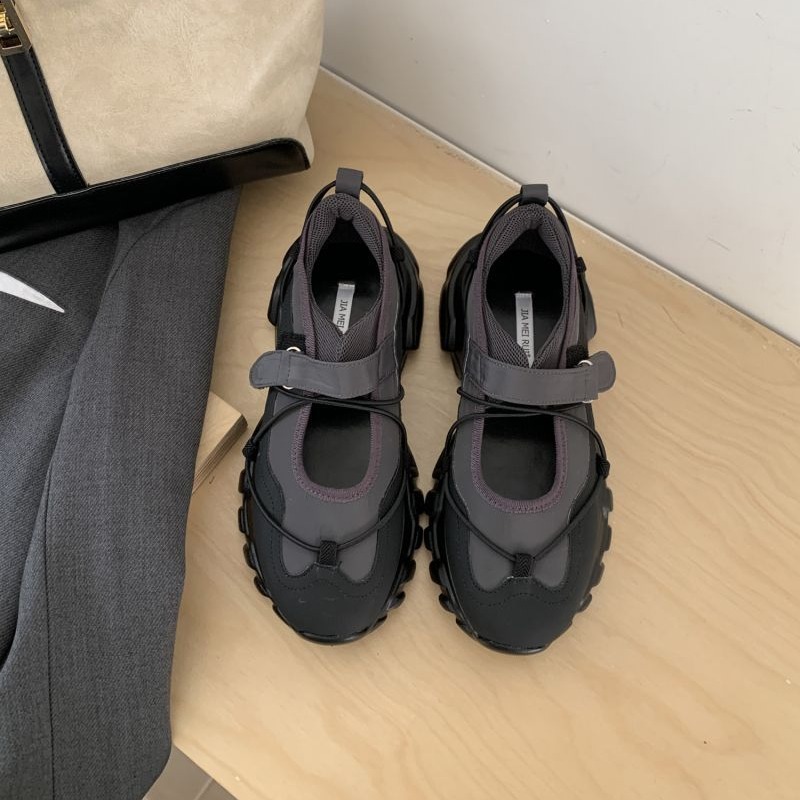 Sporty Chunky Platform Mary Ja - огляд і ціна Men Shoes Velcro