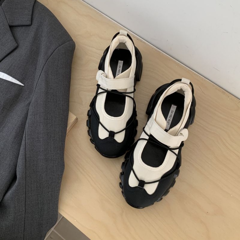 Sporty Chunky Platform Mary Ja - огляд і ціна Men Shoes Velcro
