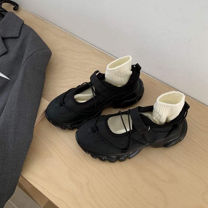 Sporty Chunky Platform Mary Ja - огляд і ціна Men Shoes Velcro