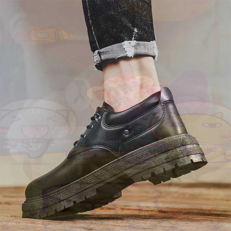 Dark Natural Leather Fashion T - огляд і ціна Men Shoes Eu To Us