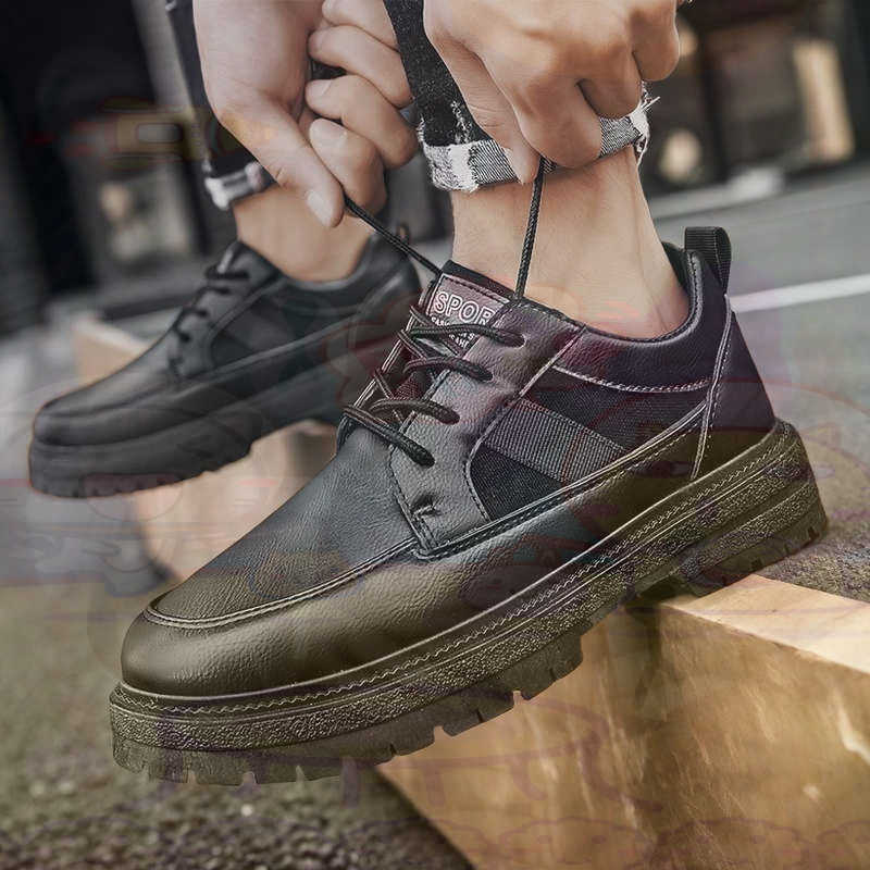 Dark Natural Leather Fashion T - огляд і ціна Men Shoes Eu To Us