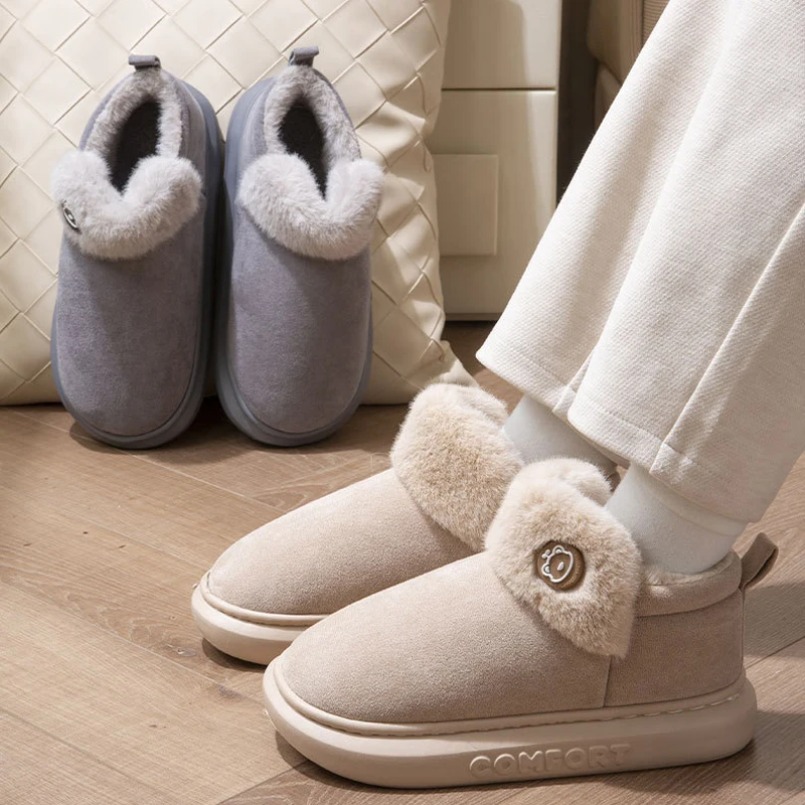 House Fuzzy Slipper Women Fluf - огляд і ціна Men'S Shoes Grip