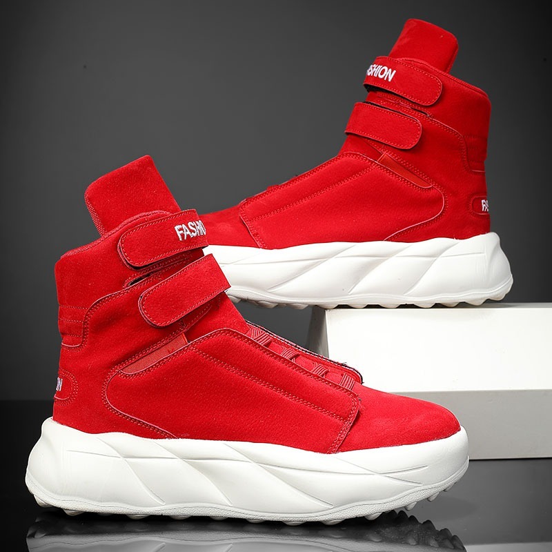 2026 Purple High Top Sneakers  - огляд і ціна Men Shoes Velcro