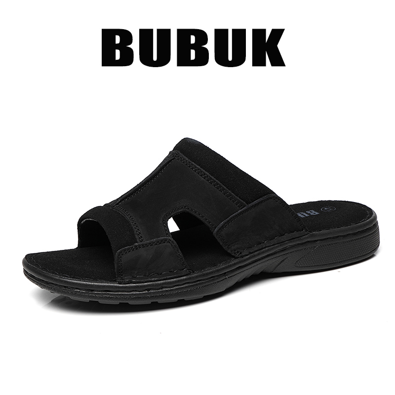 Bubuk Men's Outdoor Slip-On Le - огляд і ціна Men Shoes Velcro