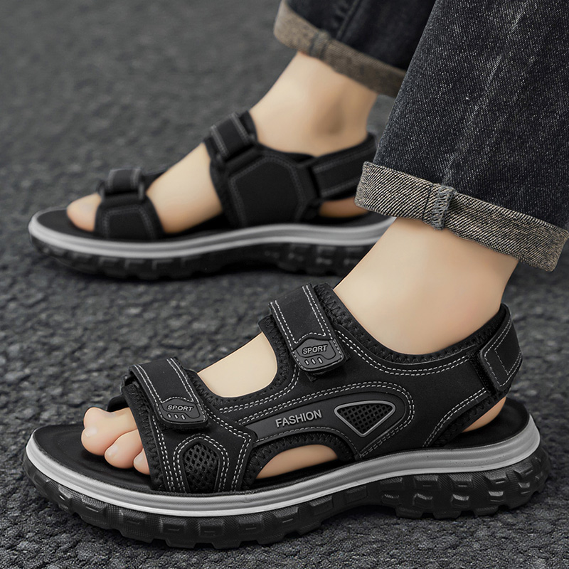 Men's Outdoor Non-Slip and Wea - огляд і ціна Men Shoes Velcro