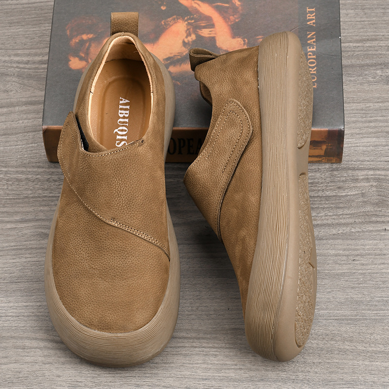 Men's 2026 New Casual Loafers  - огляд і ціна Men Shoes Velcro