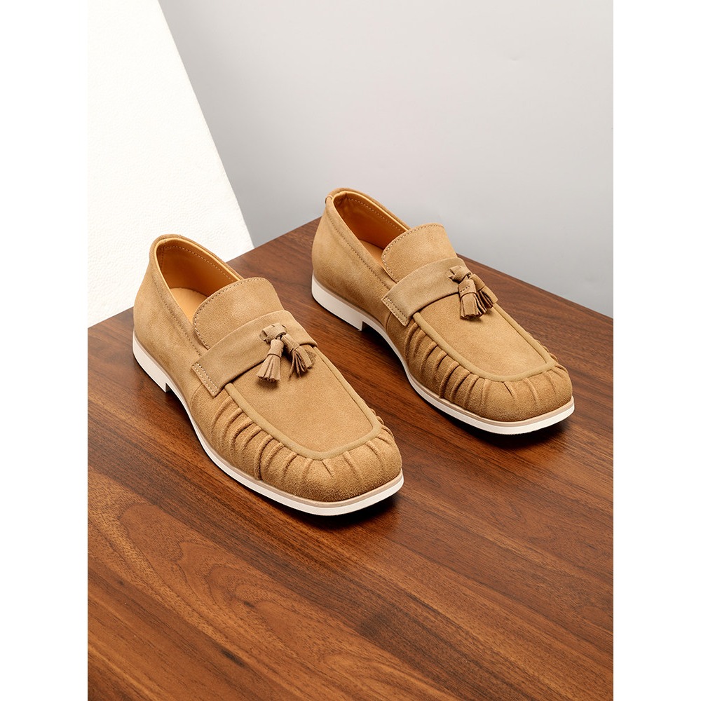 Genuine Leather Tassel Suede S - огляд і ціна Men'S Shoes Drivers
