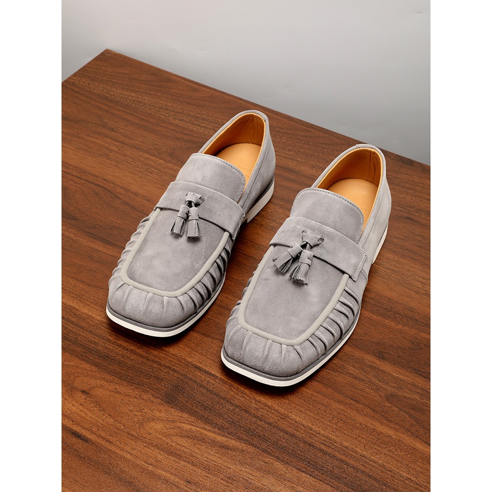 Genuine Leather Tassel Suede S - огляд і ціна Men'S Shoes Drivers